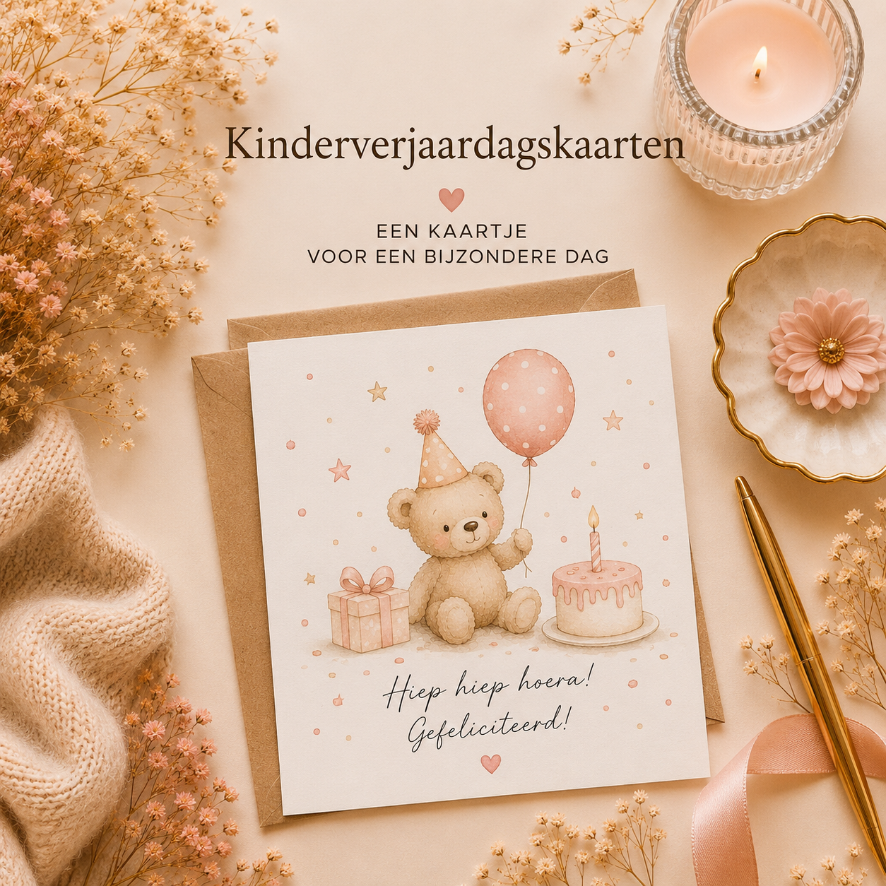 Kinderverjaardagskaarten