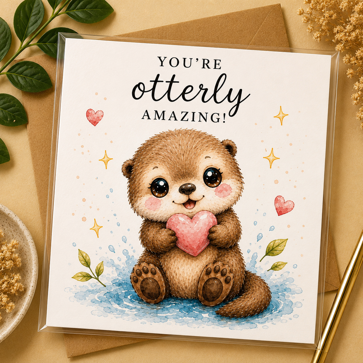 You’re Otterly Amazing! Kaart