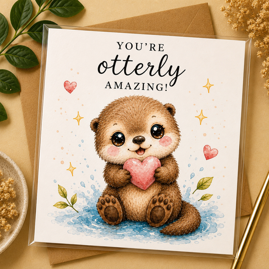 You’re Otterly Amazing! Kaart