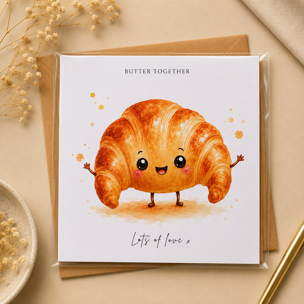 Butter Together Karte