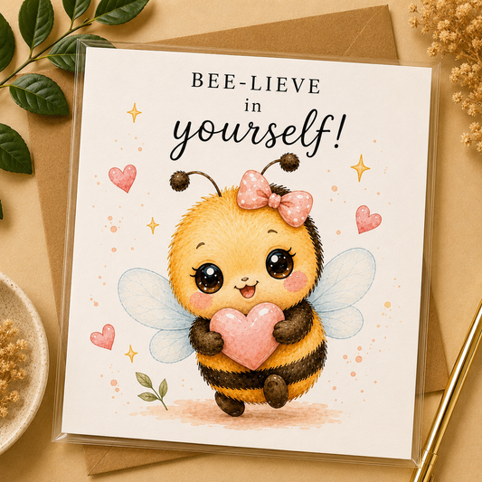 Bee-Lieve In Yourself! Kaart
