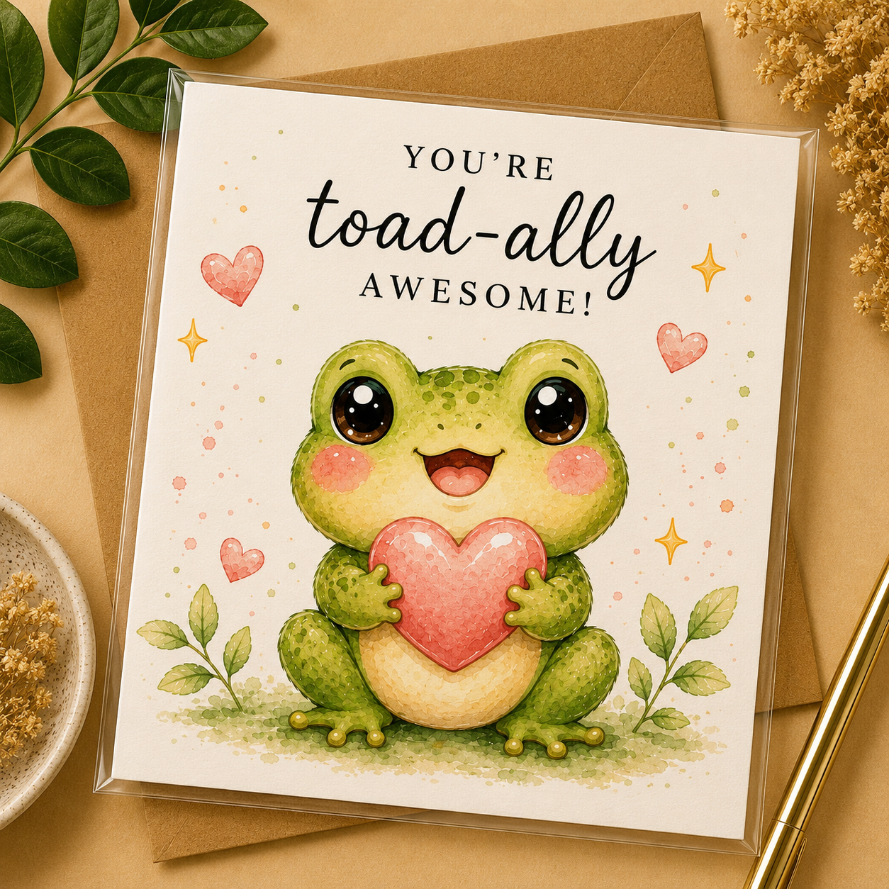 You’re Toad-ally Awesome! Kaart