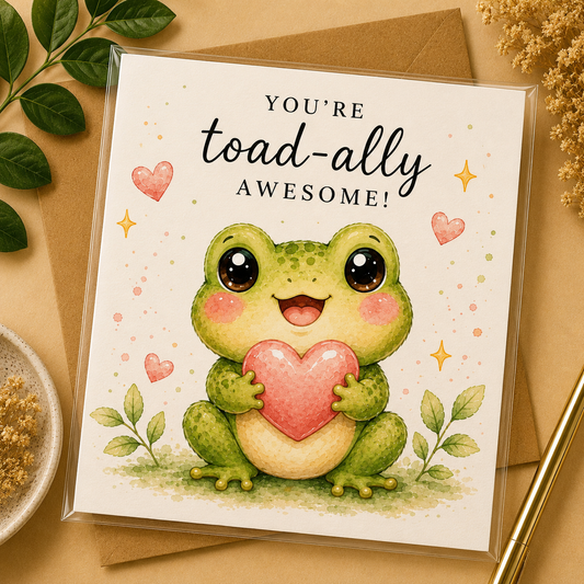 You’re Toad-ally Awesome! Kaart