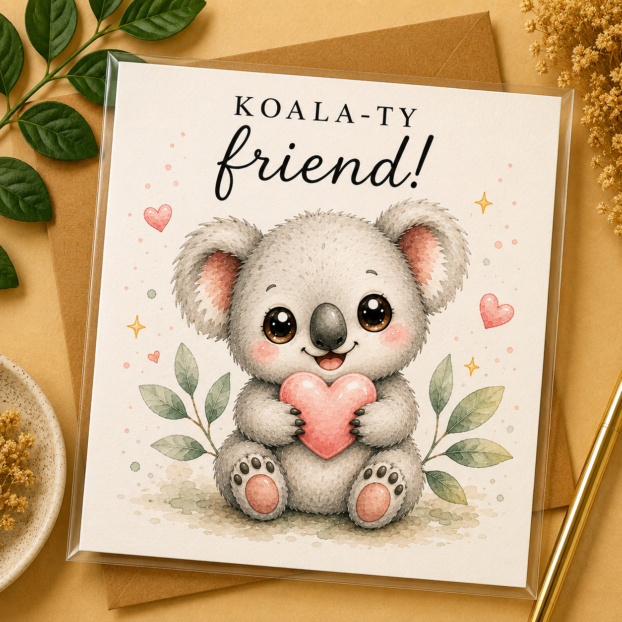 Koala-ty Friend! Kaart