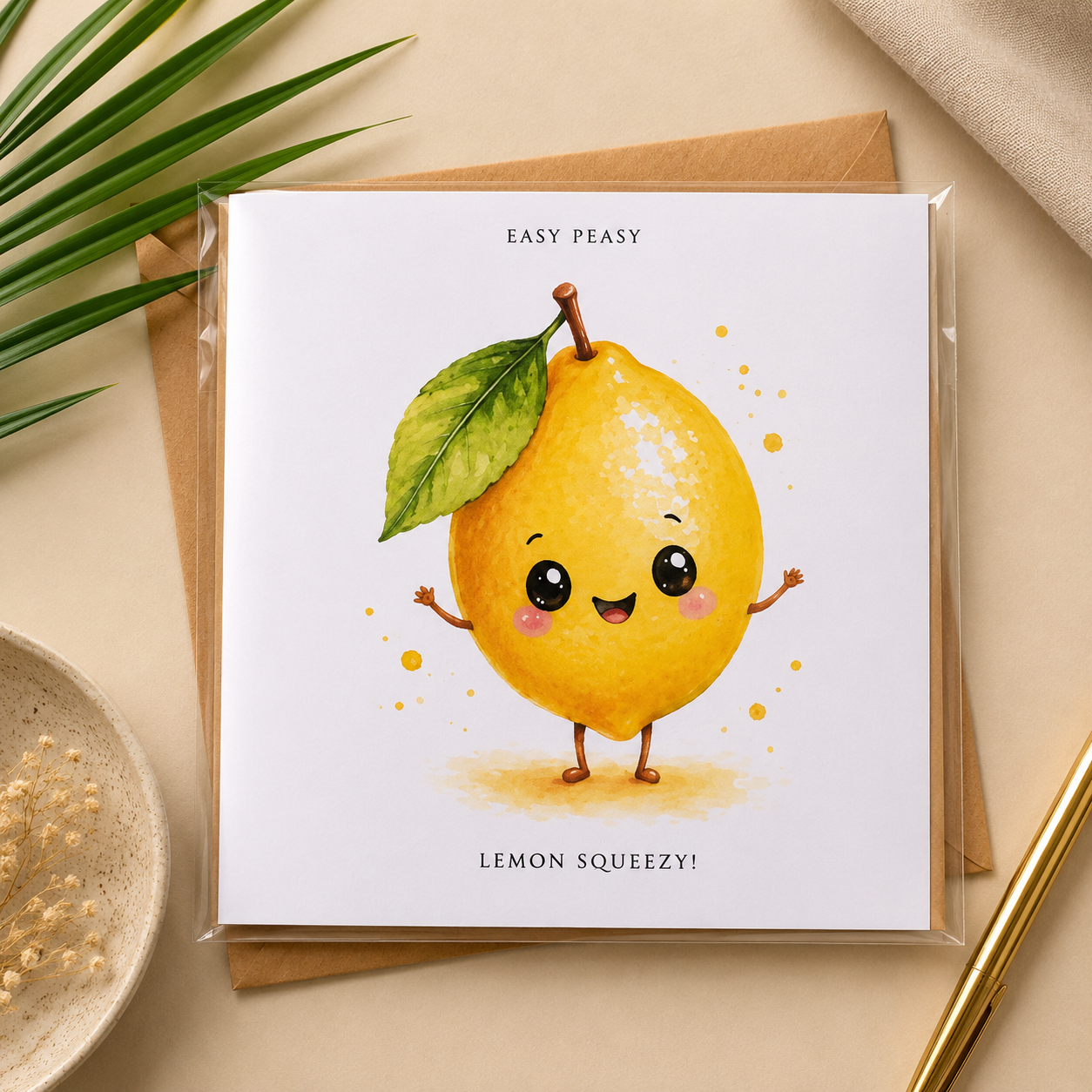 Easy Peasy Lemon Squeezy Kaart