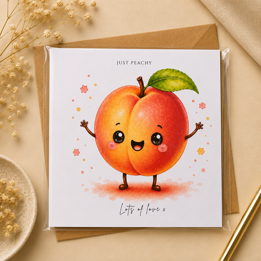 Just Peachy Karte